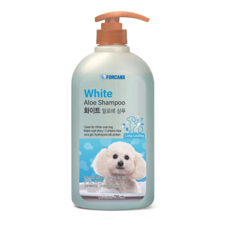 Forcans White Coat Aloe Shampoo 750ml