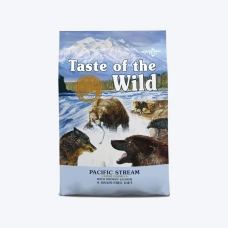 Taste of the Wild Pacific Stream Canine Formula Dog Food – A Grain-Free Diet With Smoked Salmon Formula