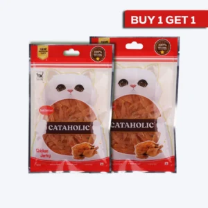 Cataholic Neko Soft Chicken Jerky Sliced Cat Treats - 50g