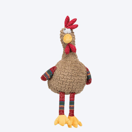 Trixie Rooster Animal Sound Plush Dog Toy – 60cm