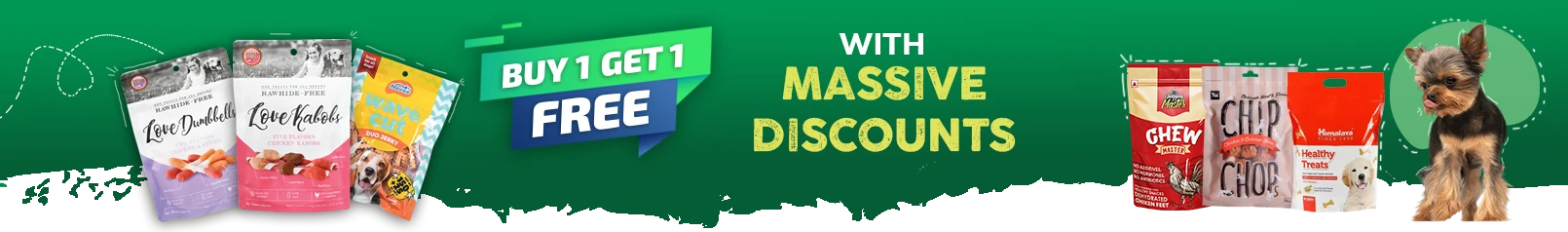 TREATS, BISCUITS & CHEWS