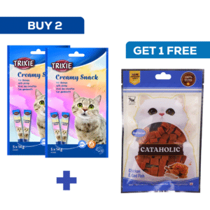 Trixie Snack with Shrimp Creamy Cat Treat - 2x70g(10pcs)