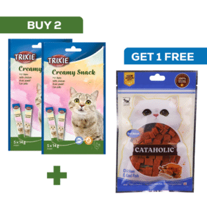 Trixie Snack with Chicken Creamy Cat Treat - 2x70g(10pcs)