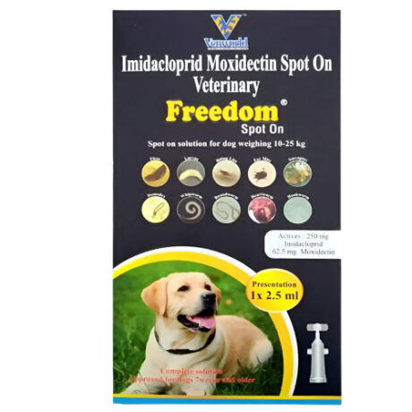 Venkys Freedom Tick & Flea Spot On for Dogs
